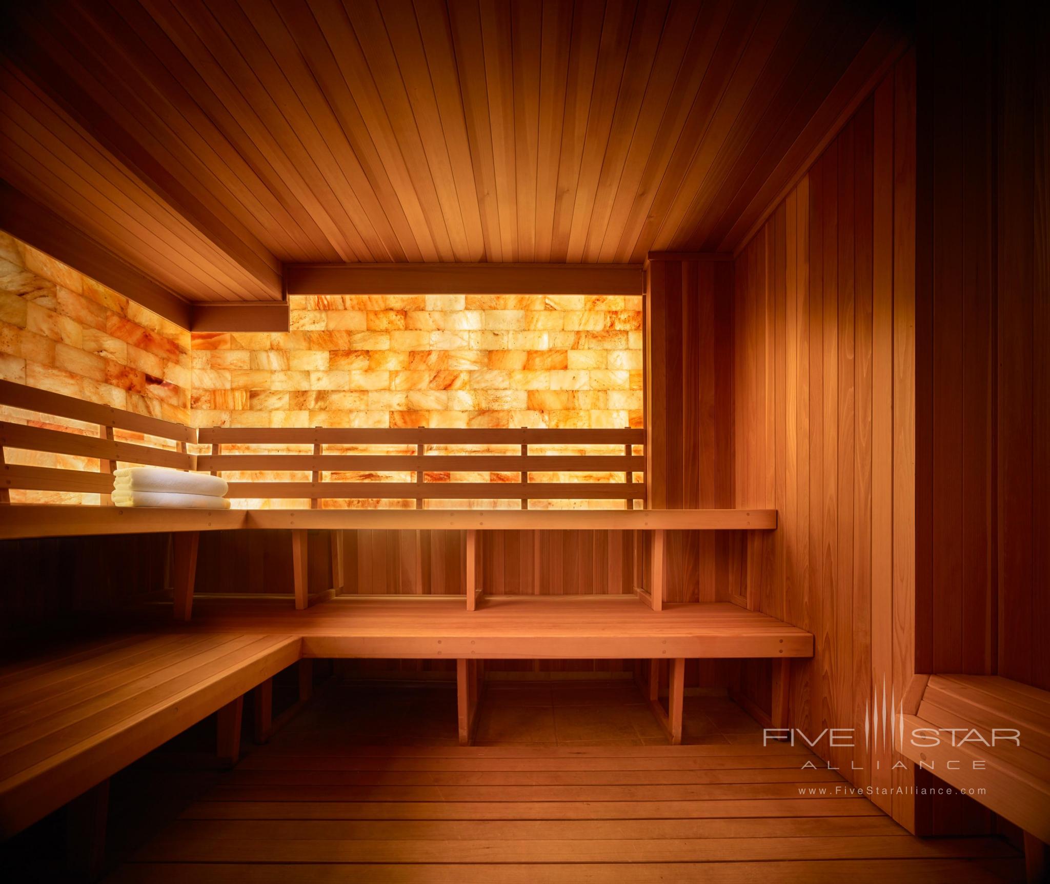 Spa Sauna at Canyon Ranch Woodside