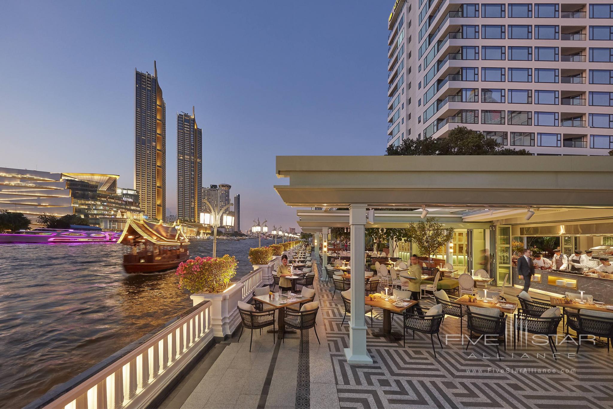 Riverside Terrace Dusk