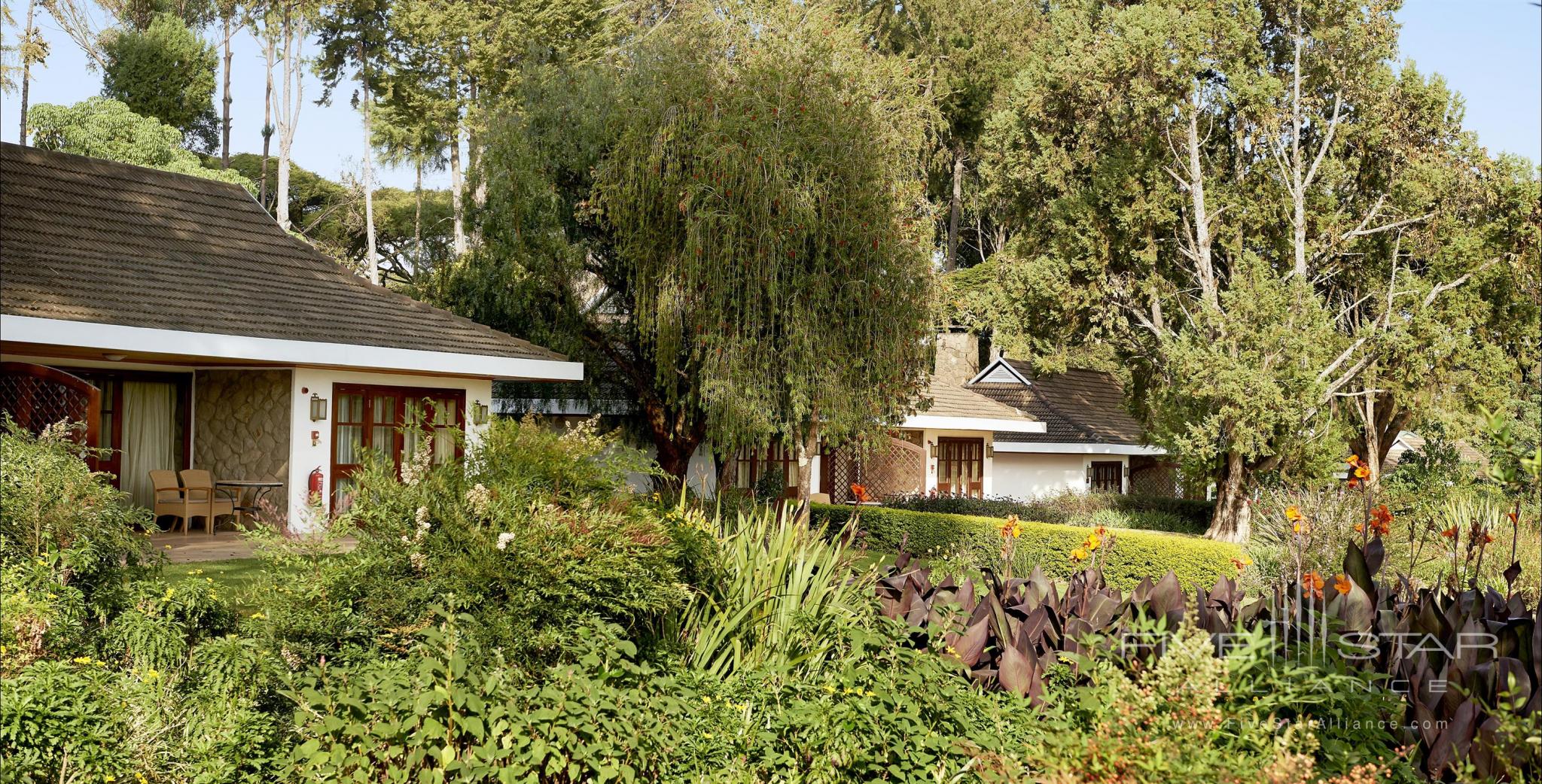 Exterior of Cottages