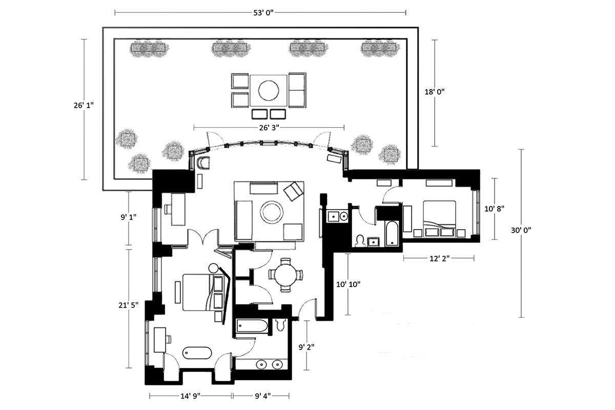 Soh Grand South Loft Penthouse Floorplan