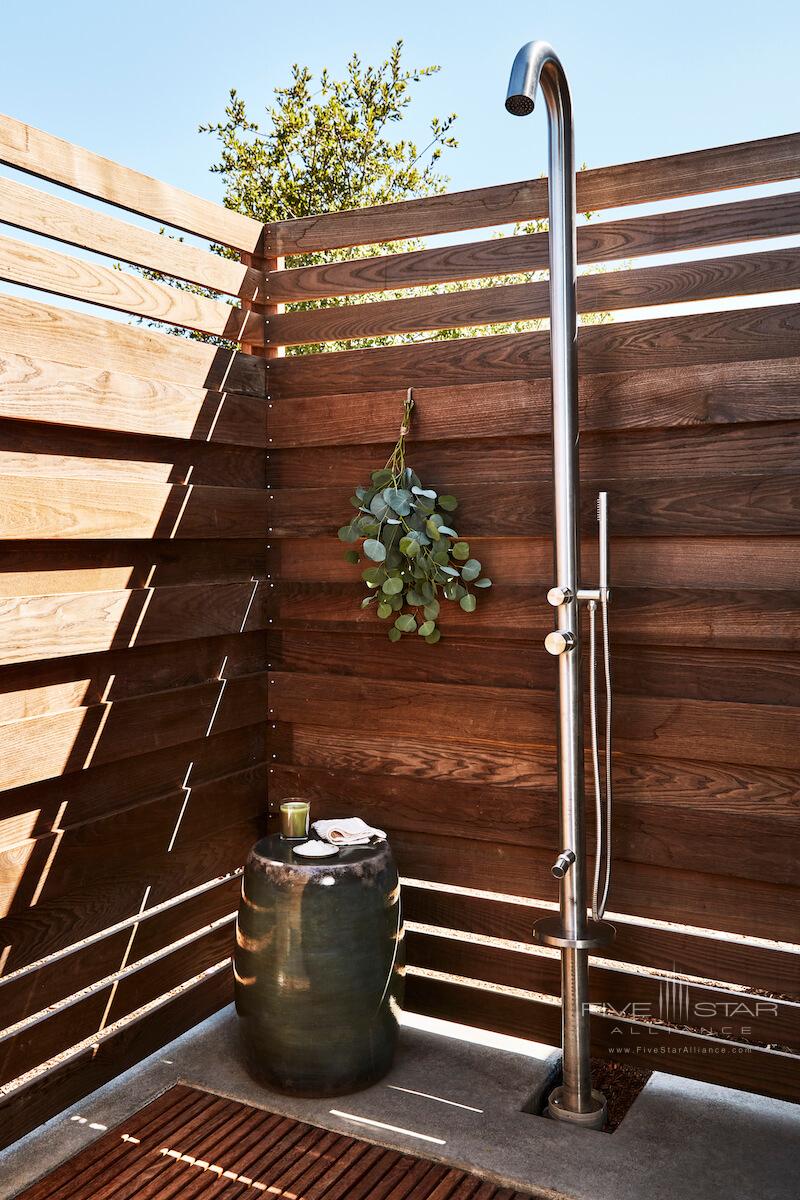 Stanly Ranch Cottage Outdoor Shower