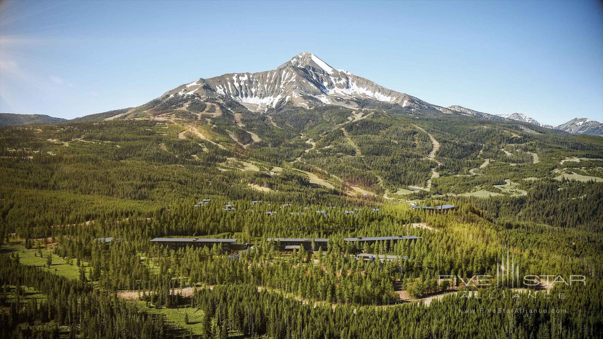 One&amp;Only Moonlight Basin Aerial Rendering