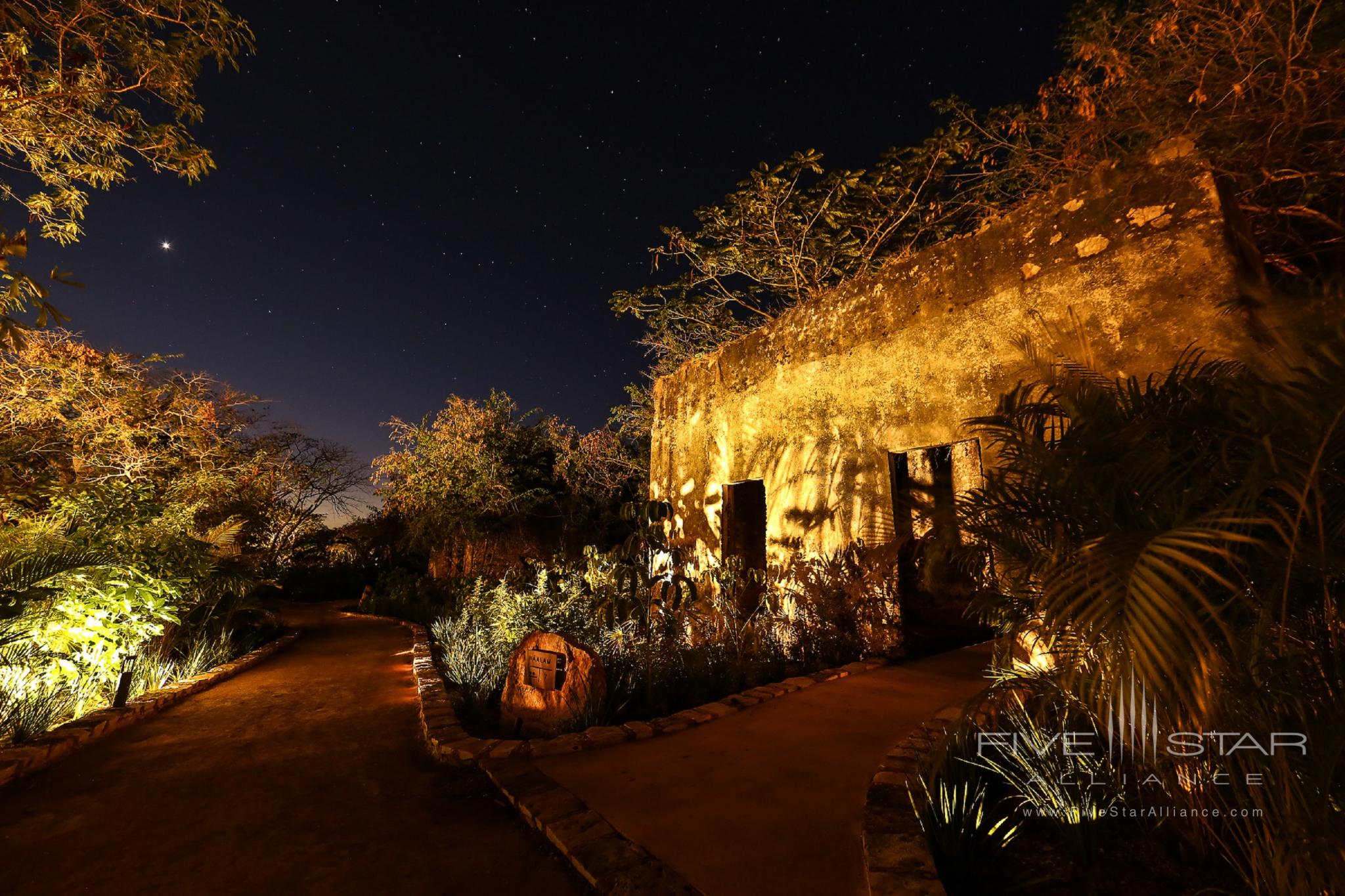 Exterior Casita Area at Night