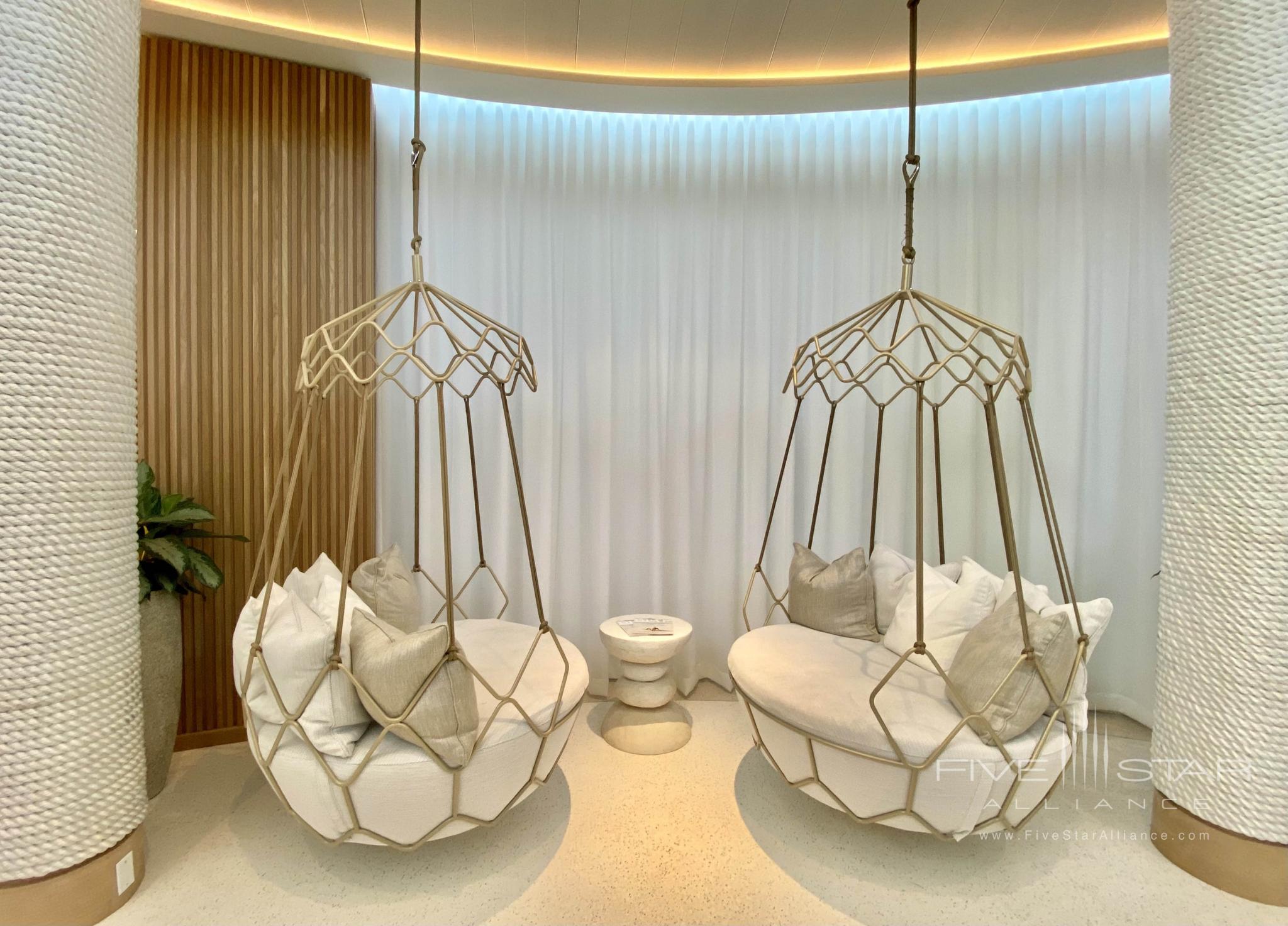 Opal Grand Oceanfront Resort Lobby Hanging Chairs