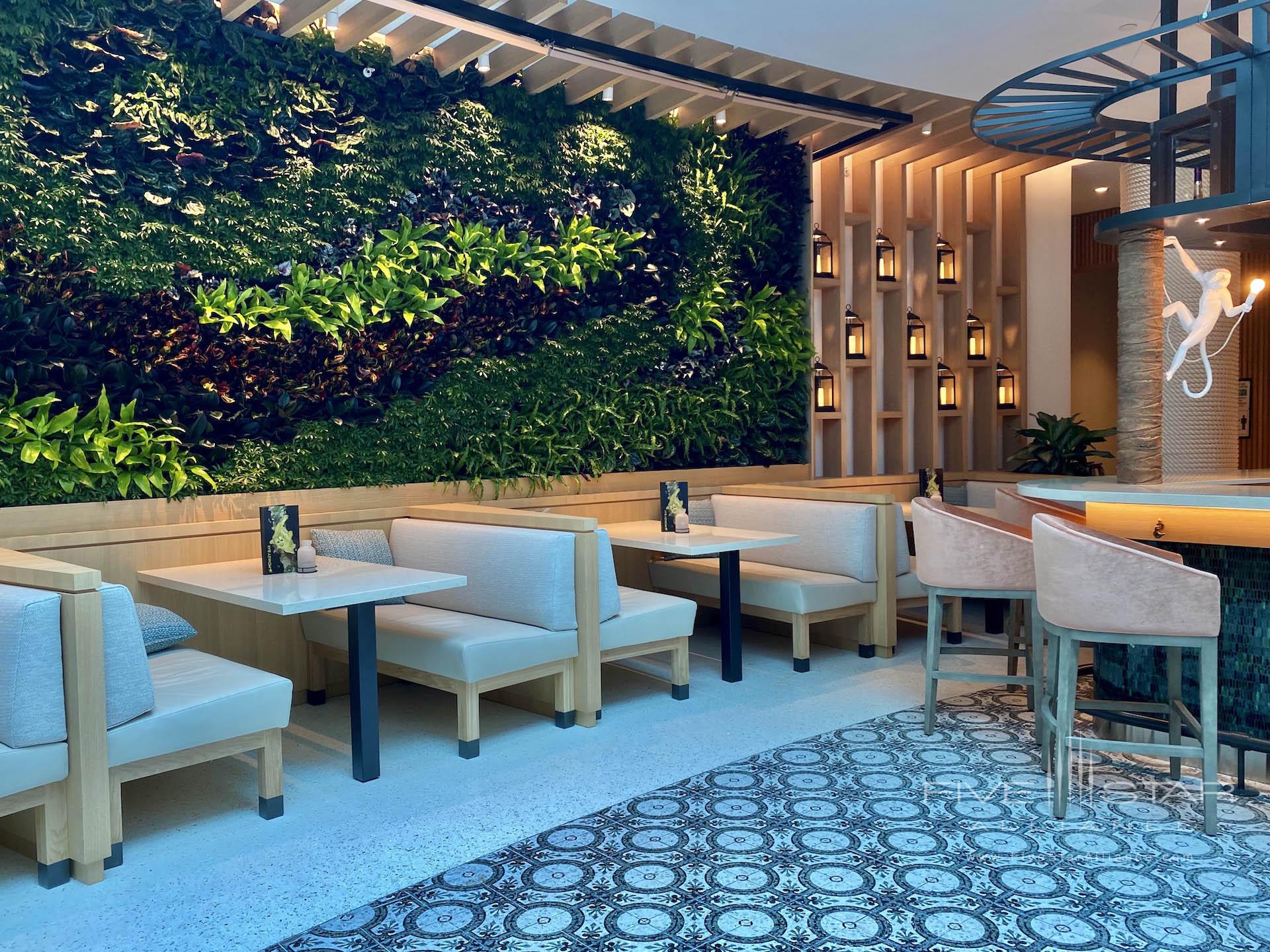 Opal Grand Oceanfront Resort Monkey Bar Living Wall