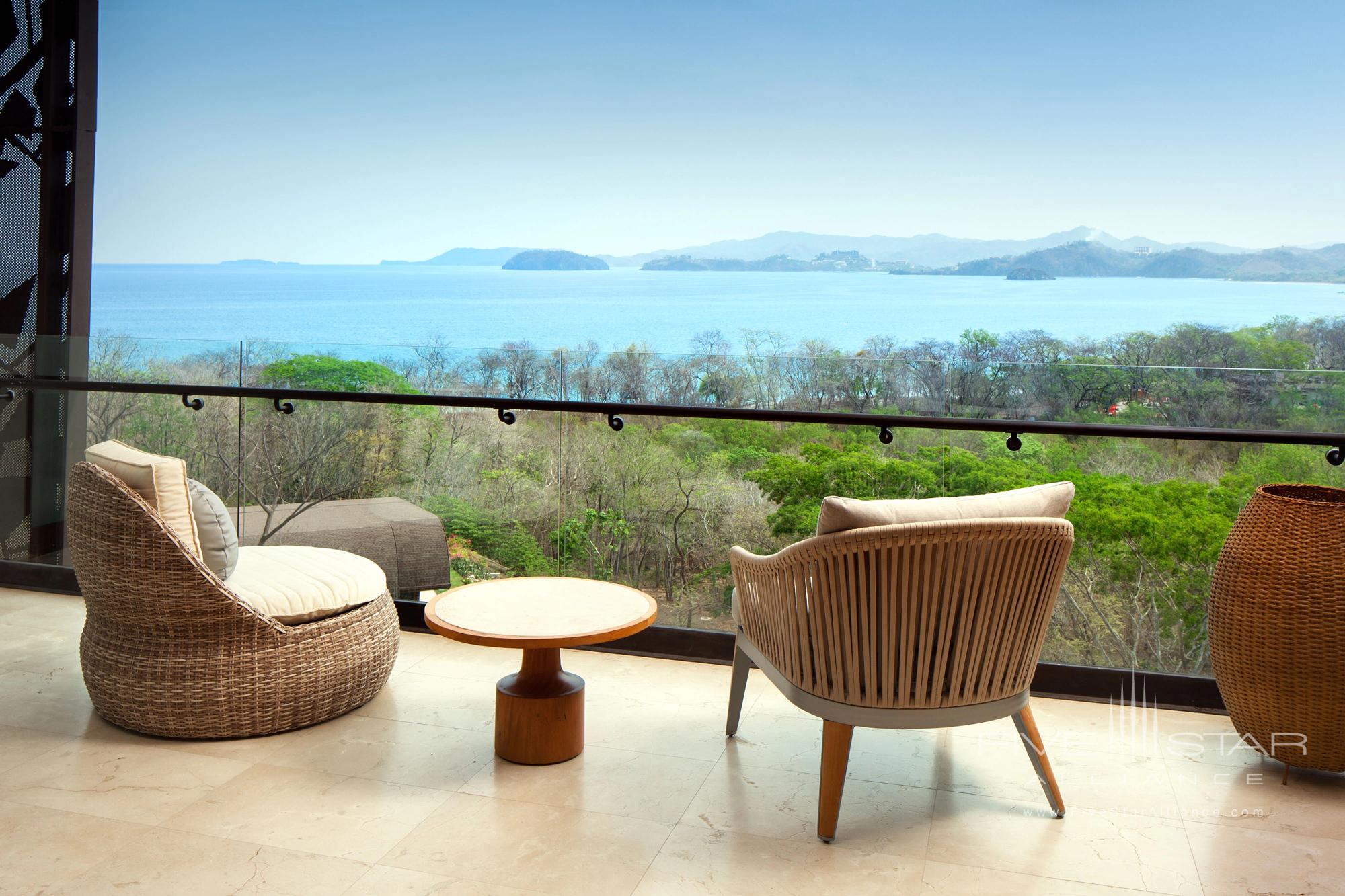 Guestroom Balcony View at W Costa Rica Reserva Conchal