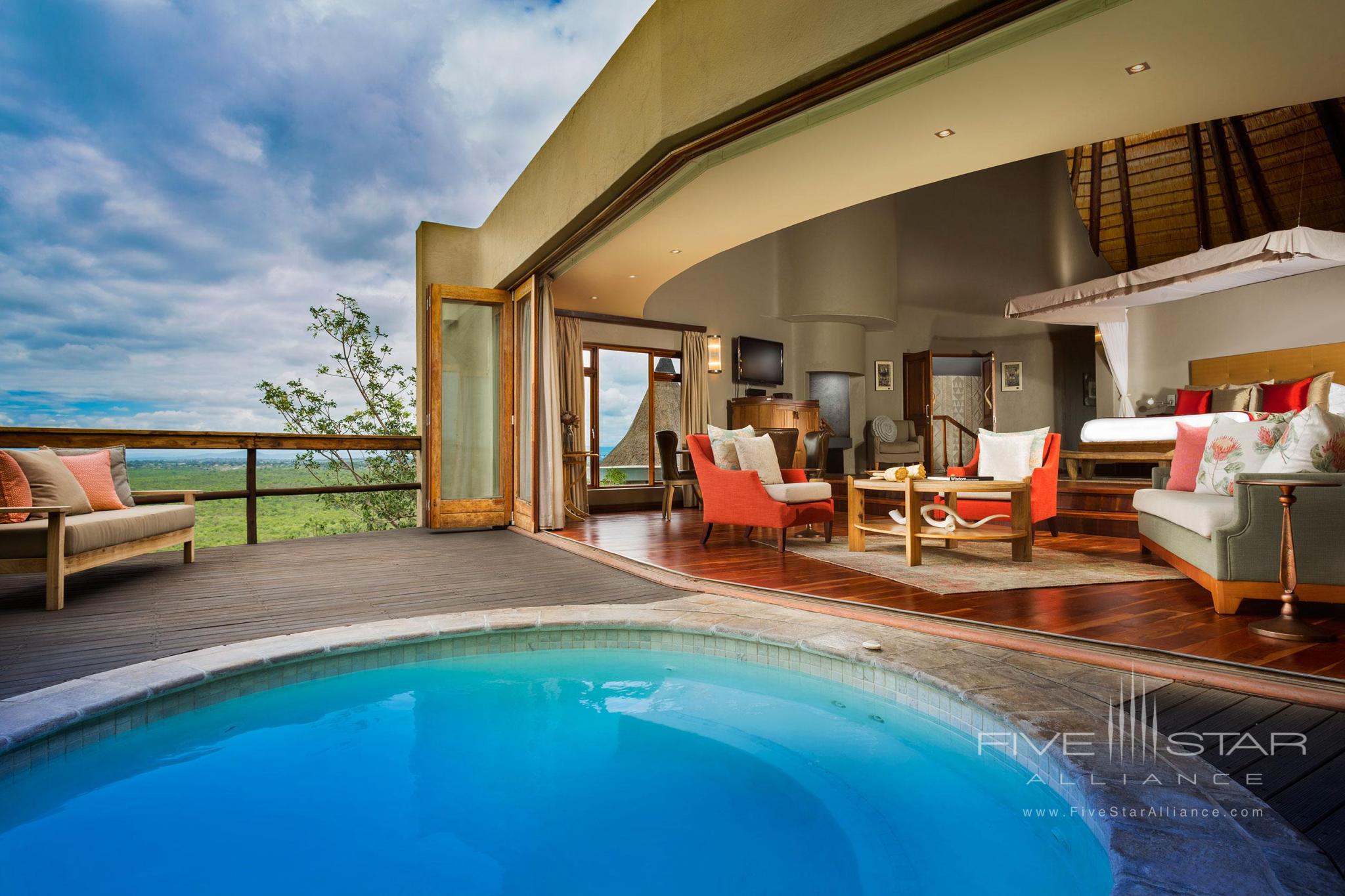 Ulusaba Rock Lodge - Cliff Lodge Jacuzzi