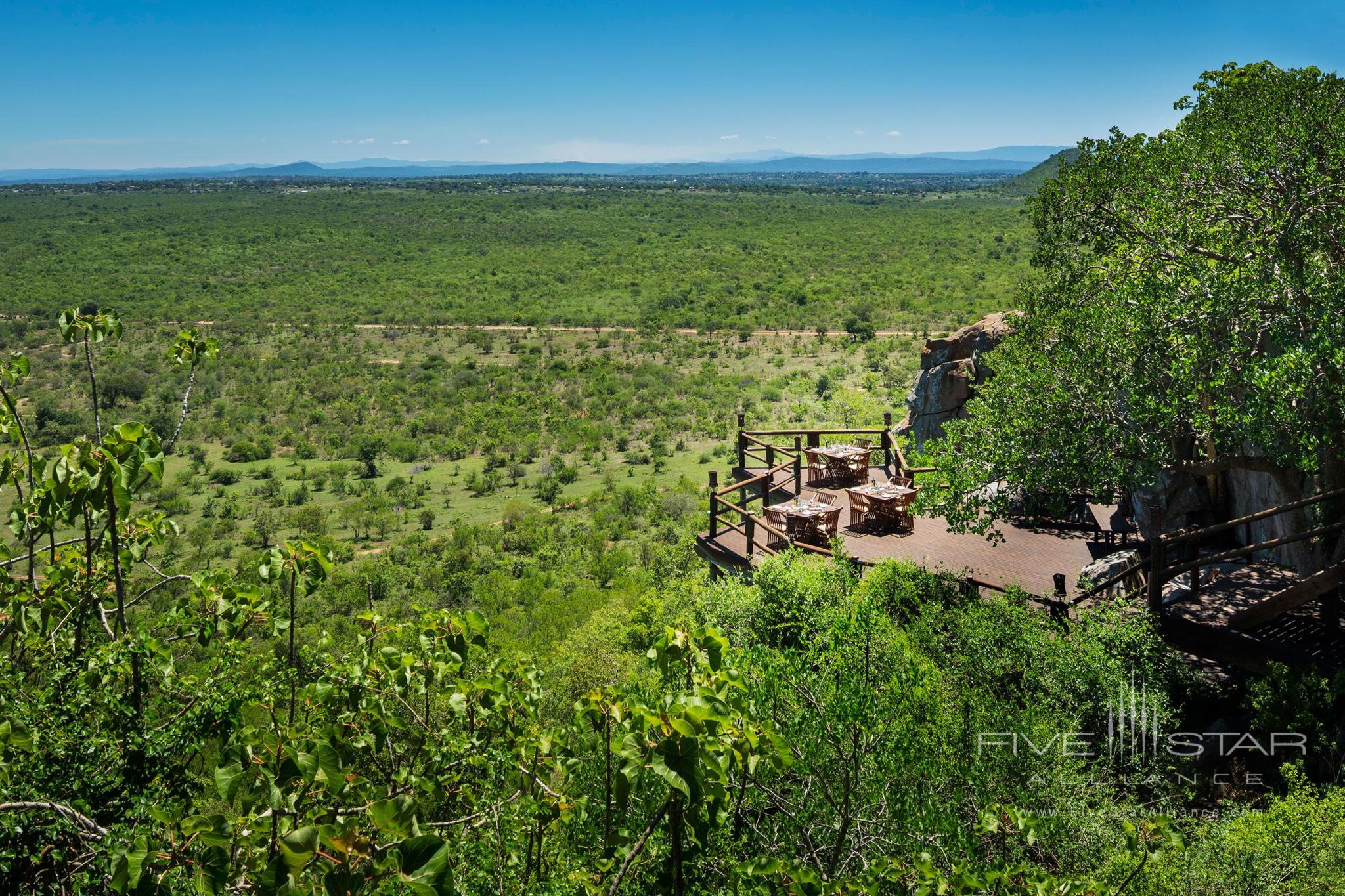 Ulusaba Rock Lodge Lower Deck