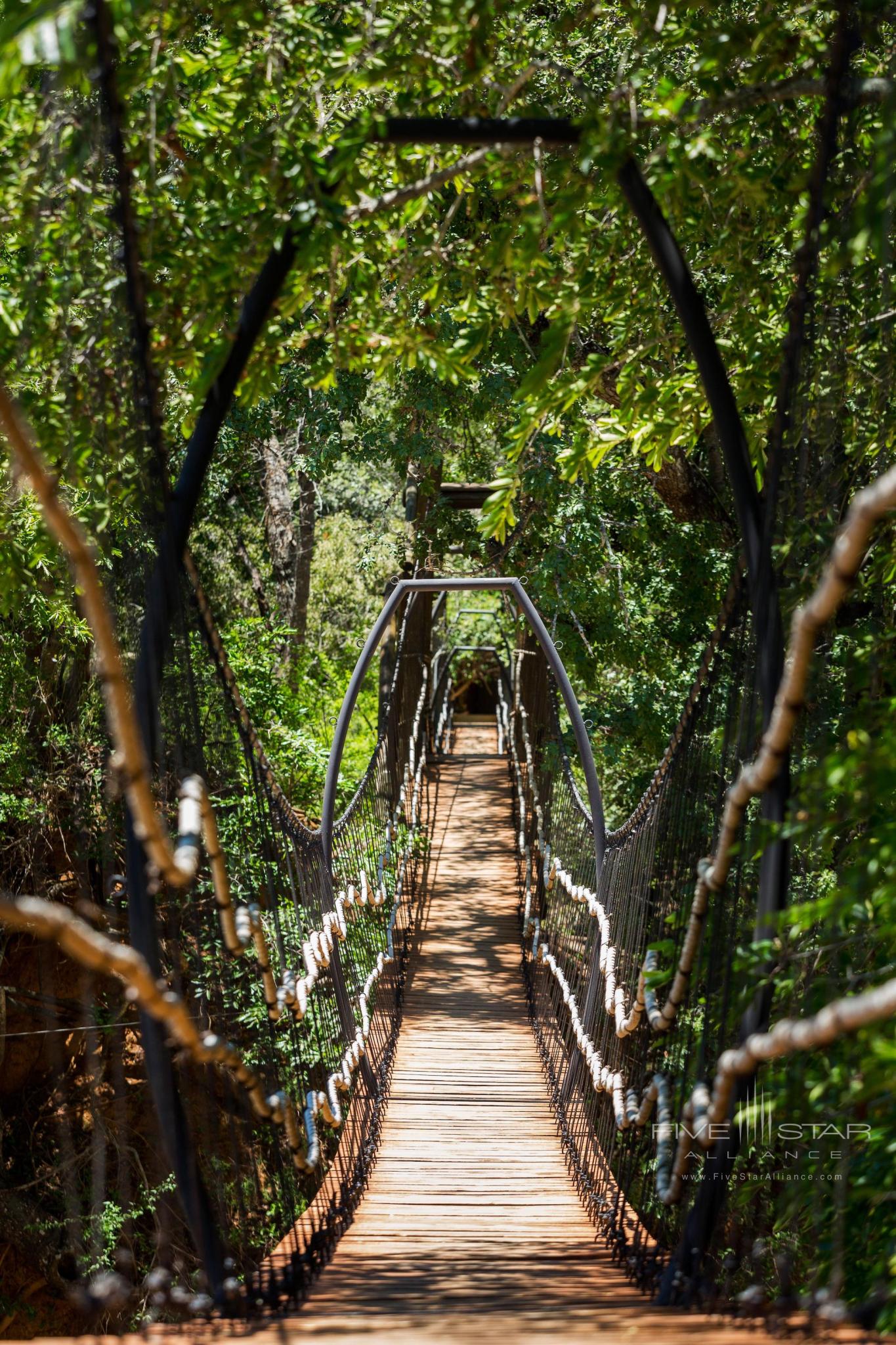 Ulusaba Safari Lodge Swing Bridge
