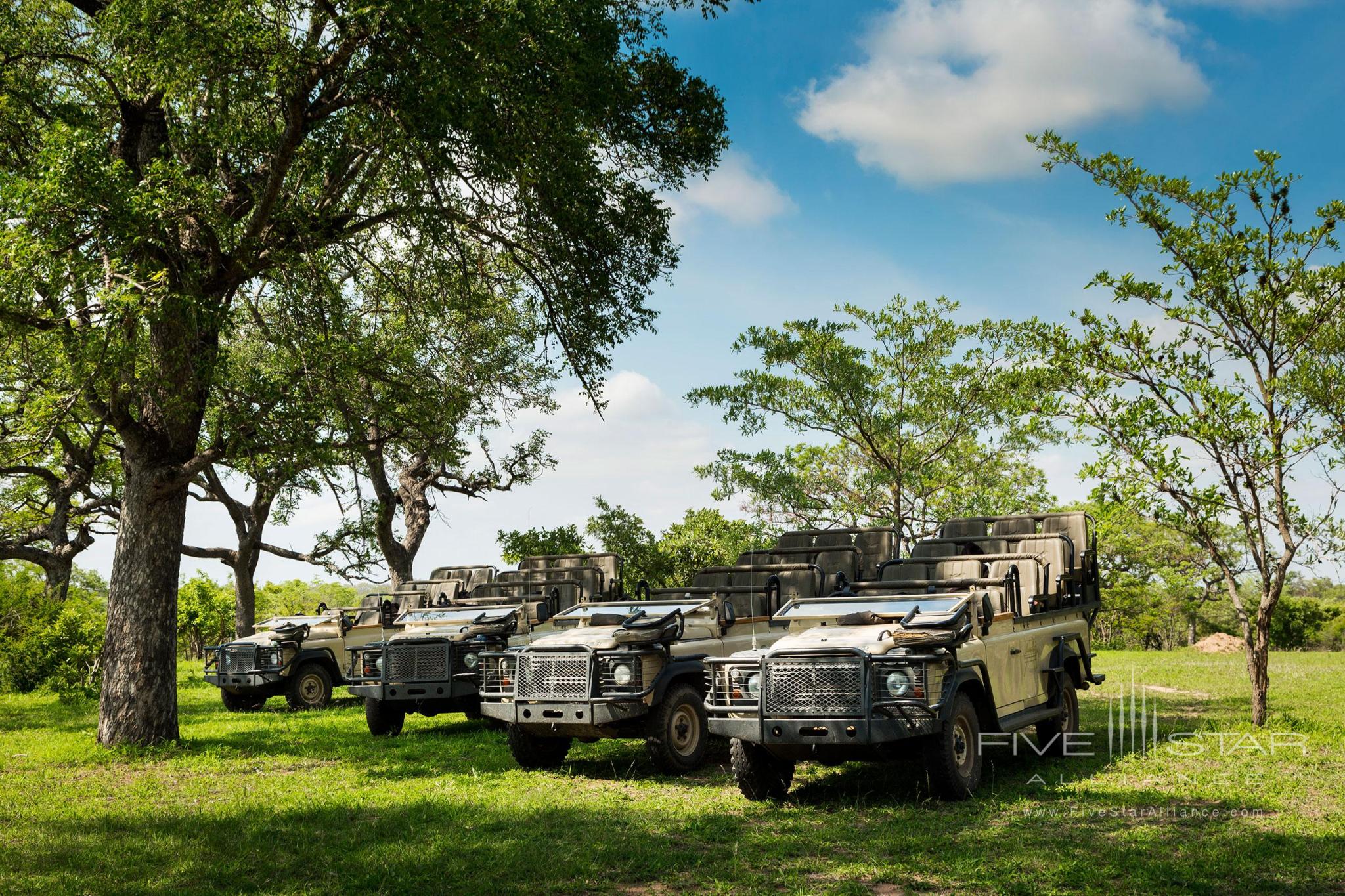 Ulusaba Game Viewing Cars