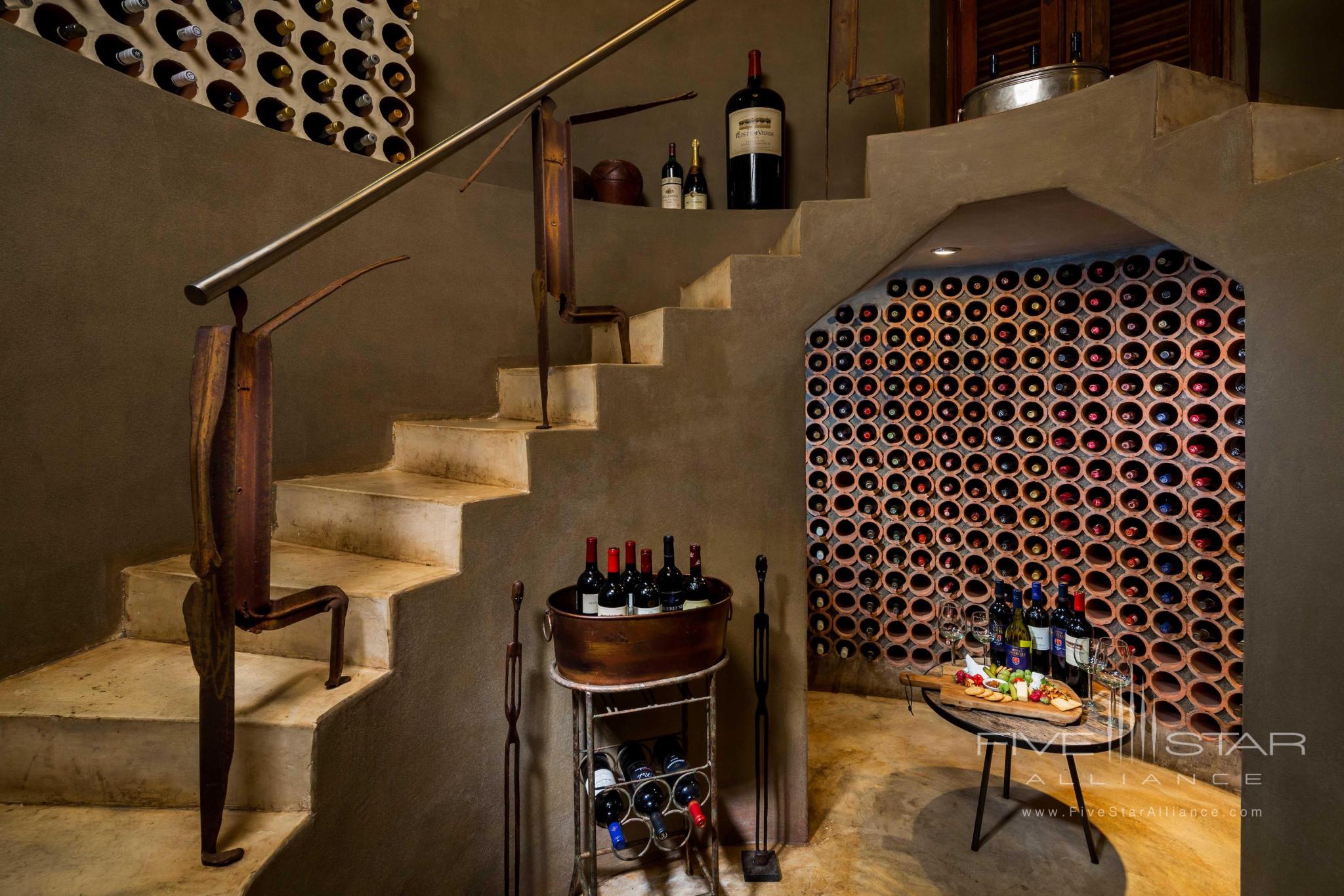 Ulusaba Safari Lodge Wine Cellar