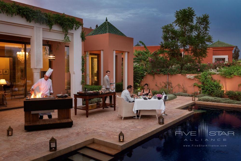 Room Service at Oberoi Marrakech