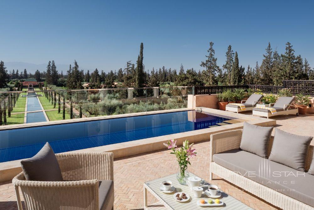 Royal Suite Pool at Oberoi Marrakech