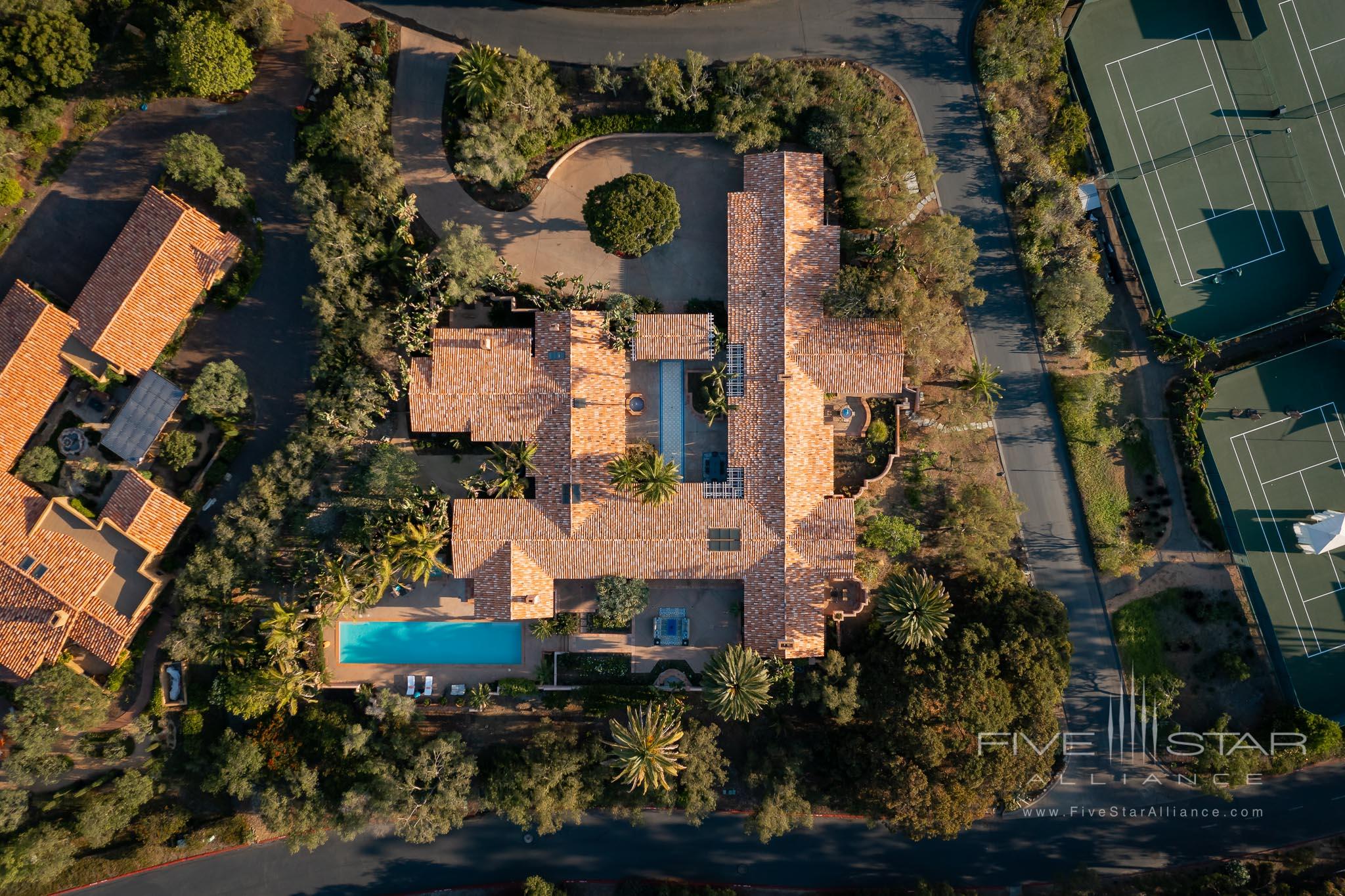 Rancho Valencia's Spa Pool House