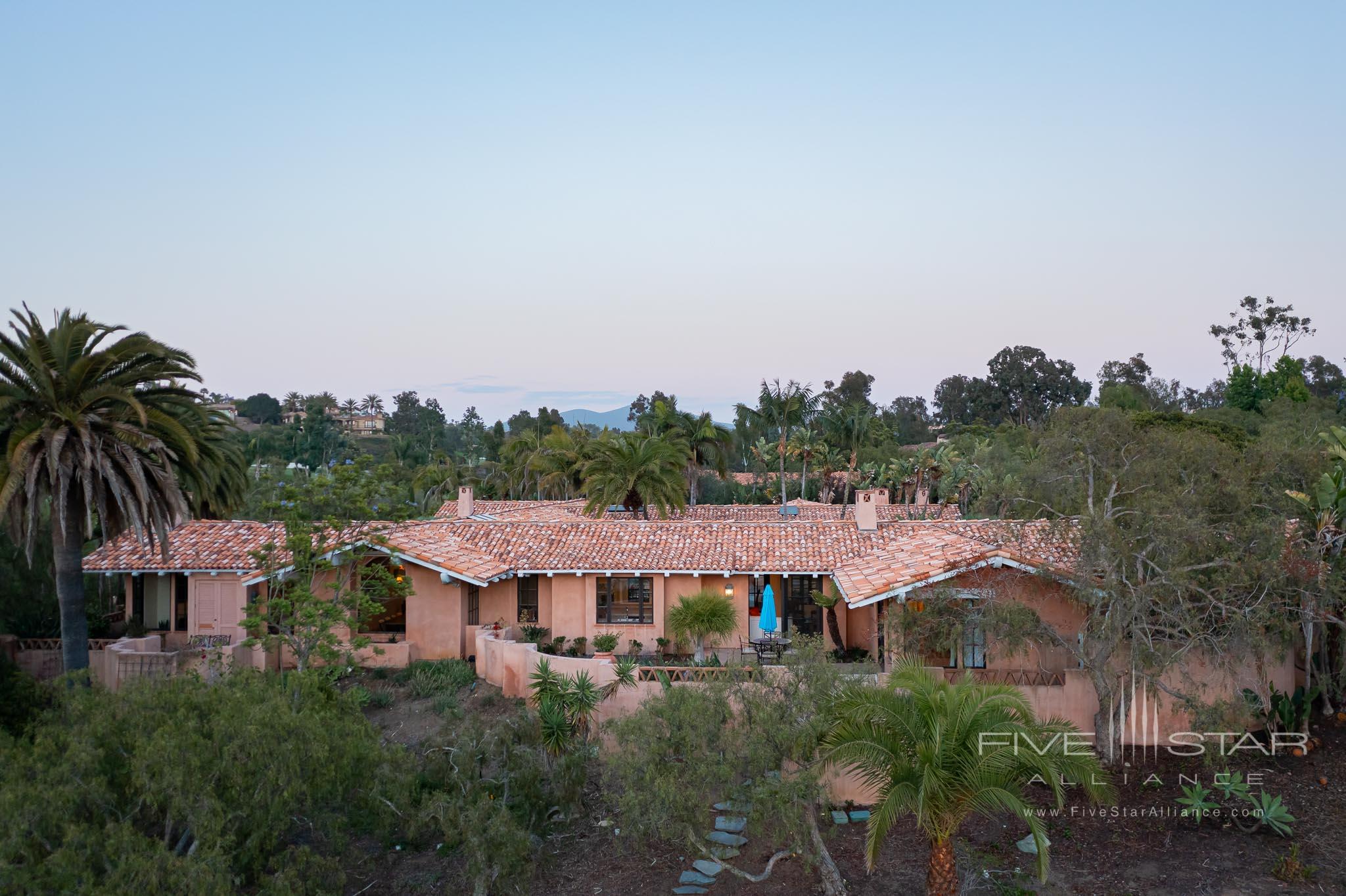 Rancho Valencia's Spa Pool House