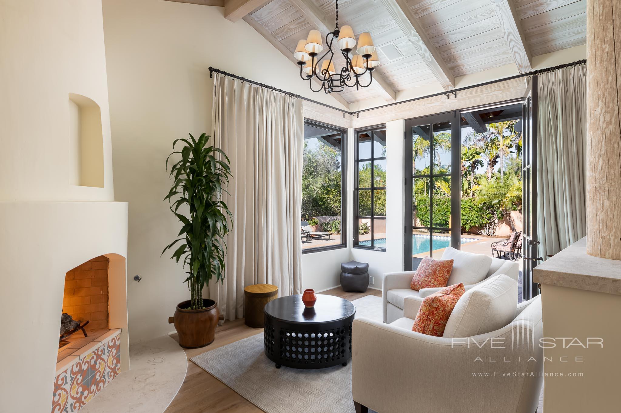 Rancho Valencia's Spa Pool House