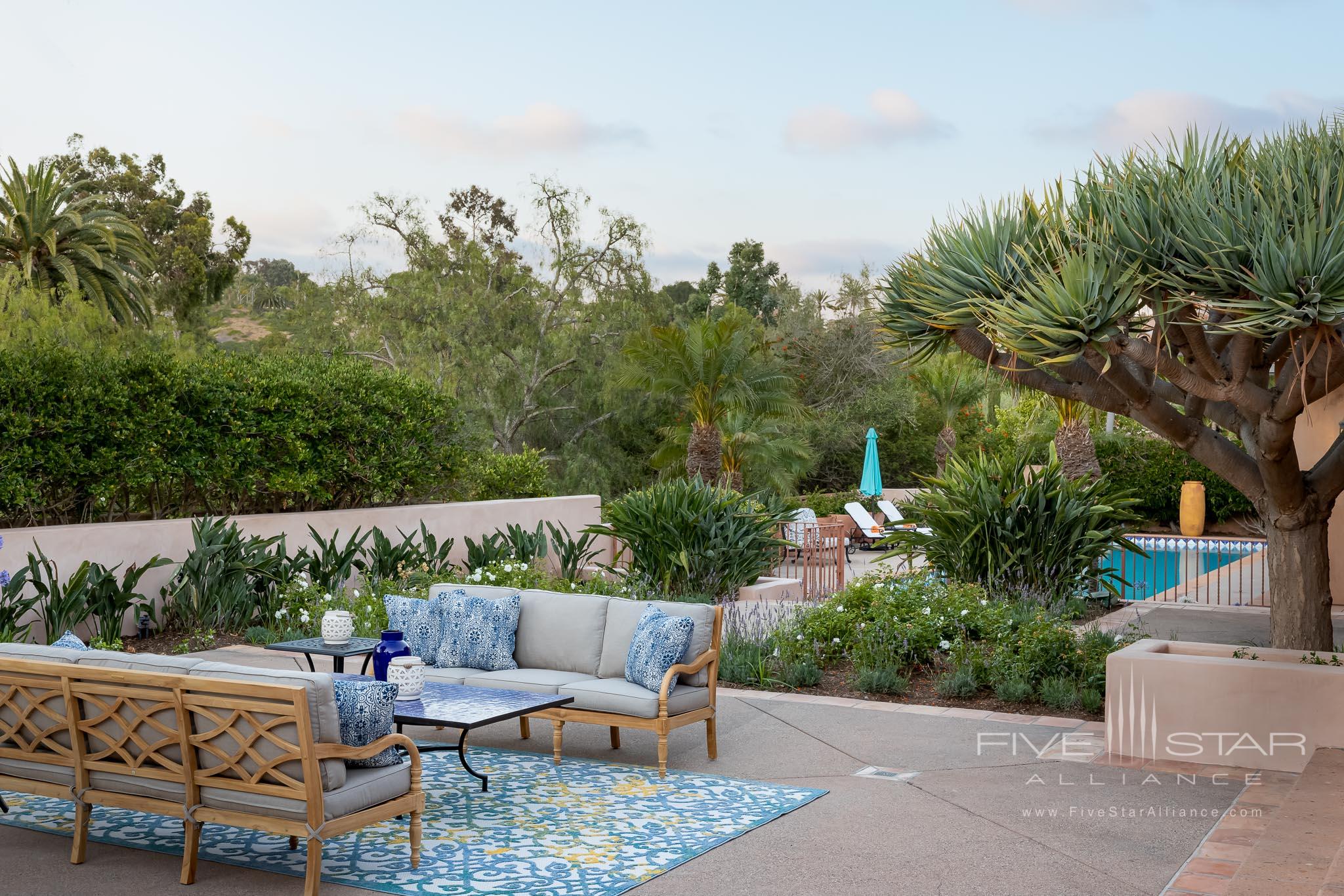 Rancho Valencia's Spa Pool House