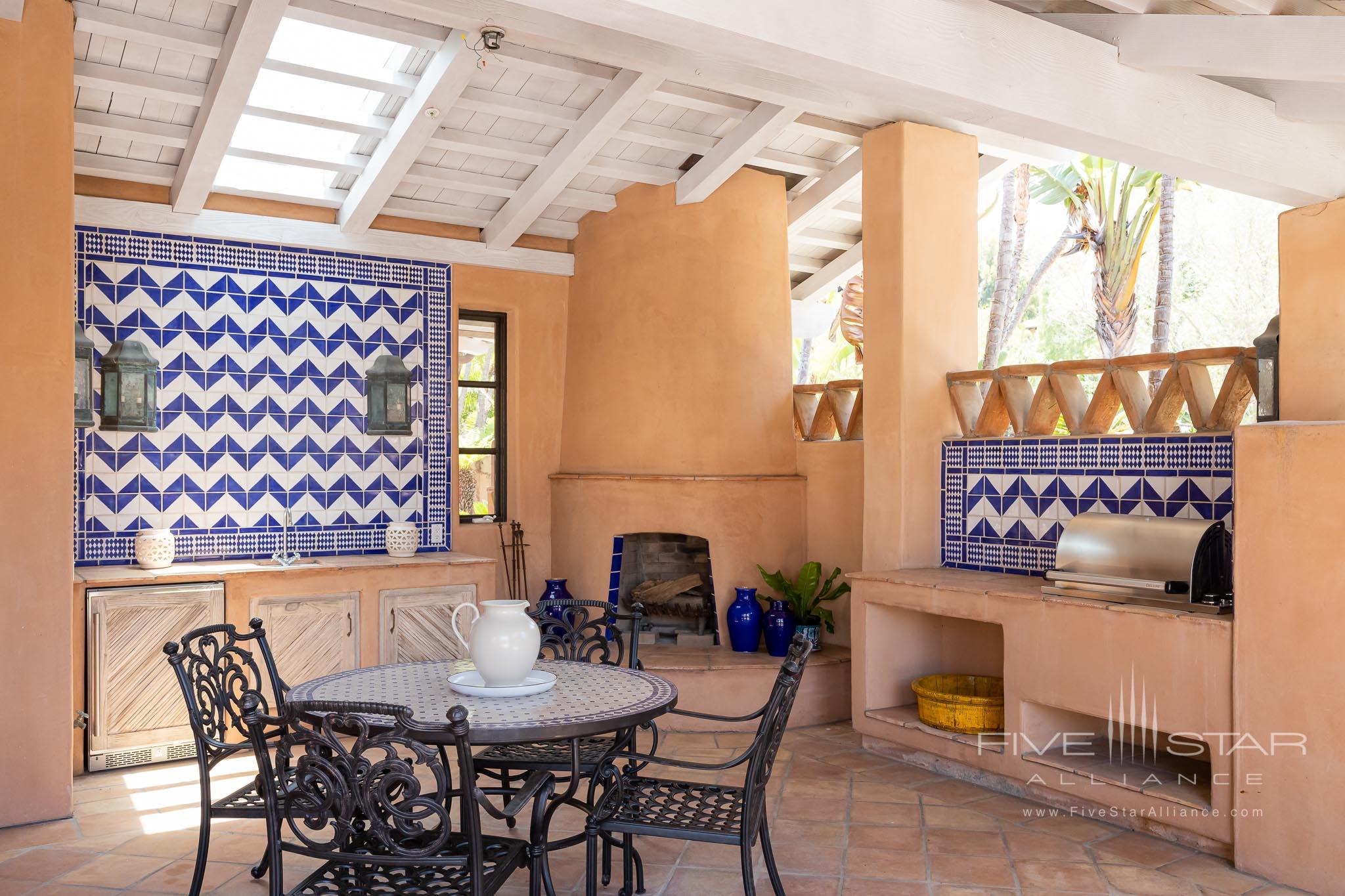 Rancho Valencia's Spa Pool House