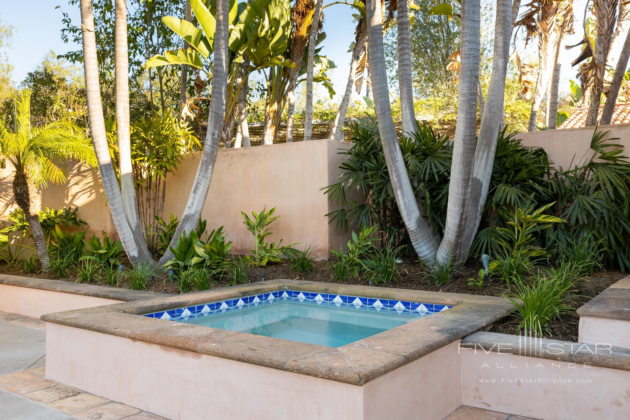 Rancho Valencia's Spa Pool House