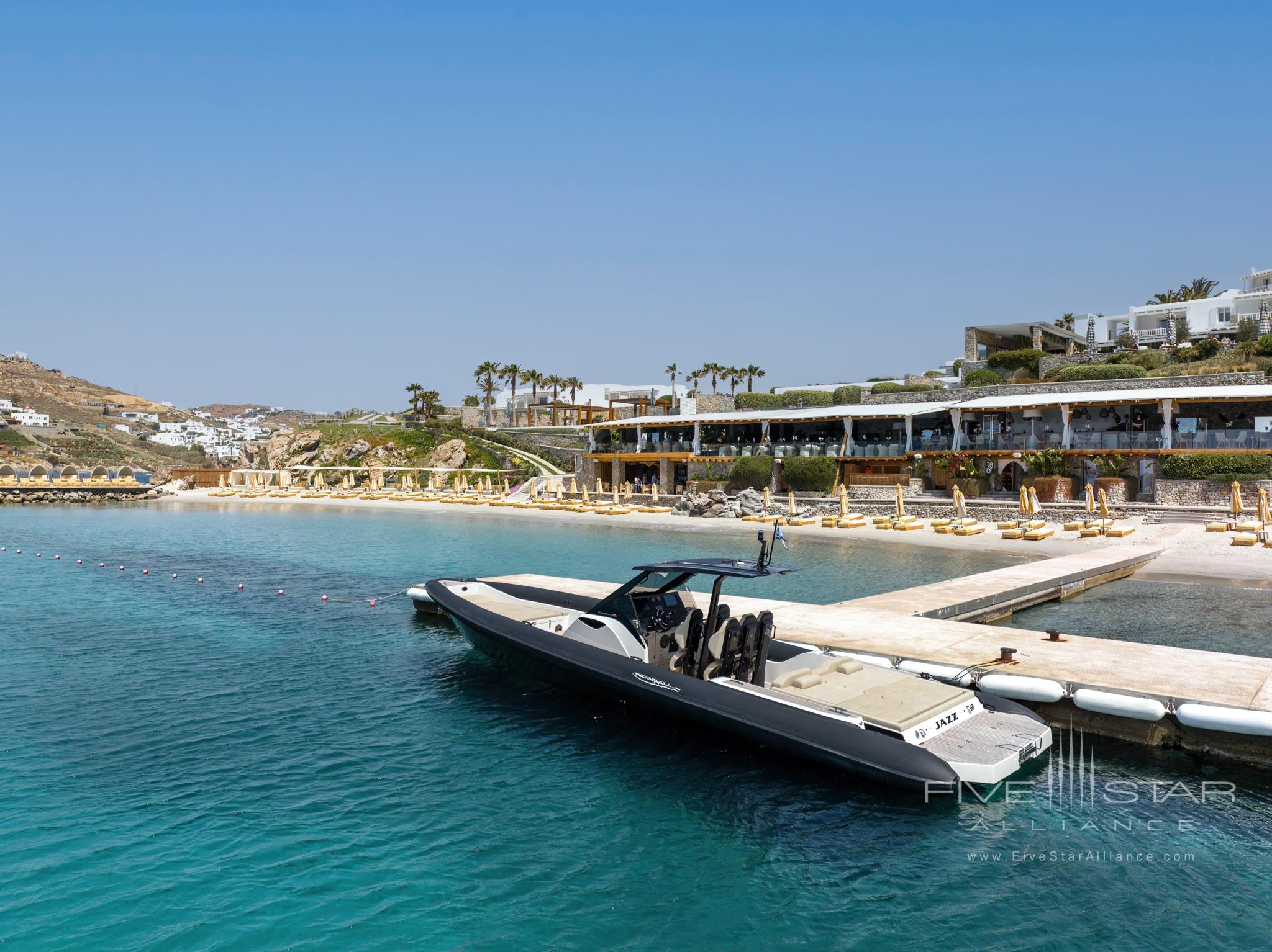 Santa Marina Mykonos Marina Boats