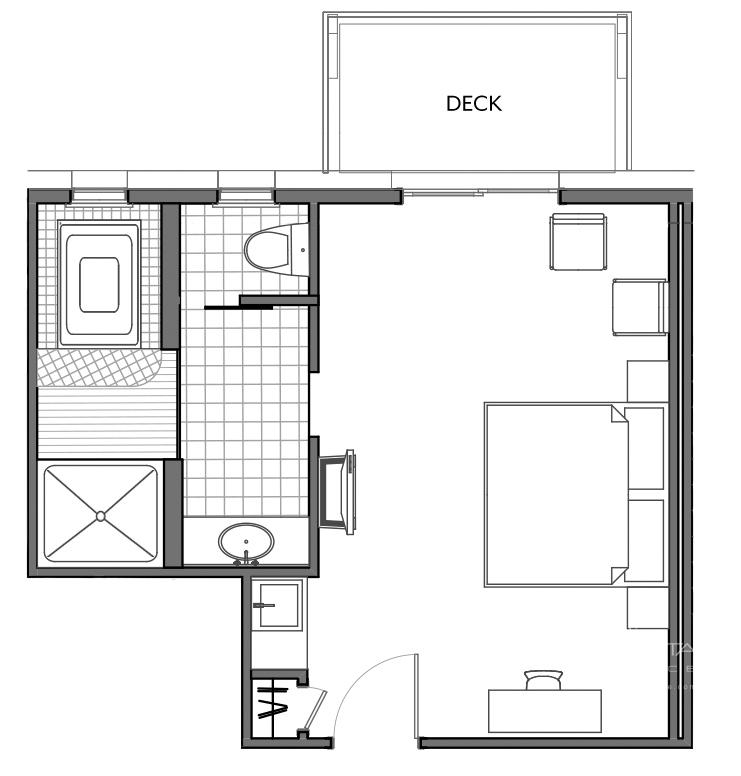 Hapuku Lodge Room Floorplan Layout