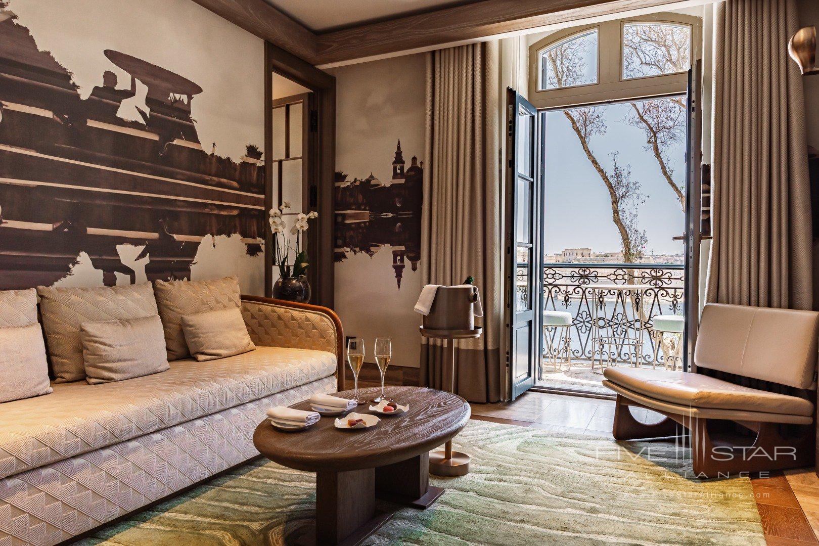 Deluxe Grand Harbour View Suite at Iniala Malta