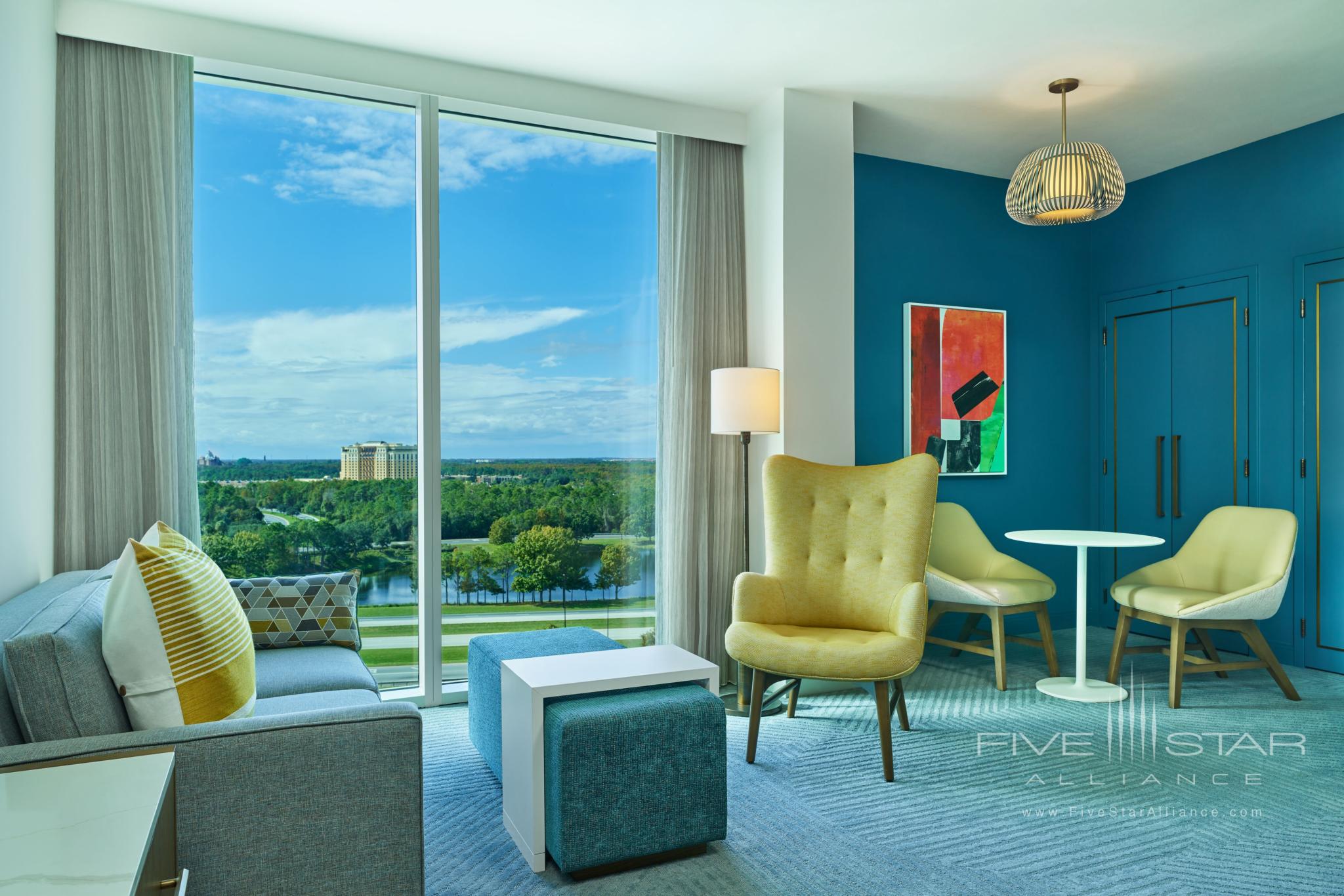 Walt Disney World Swan Reserve Junior Suite