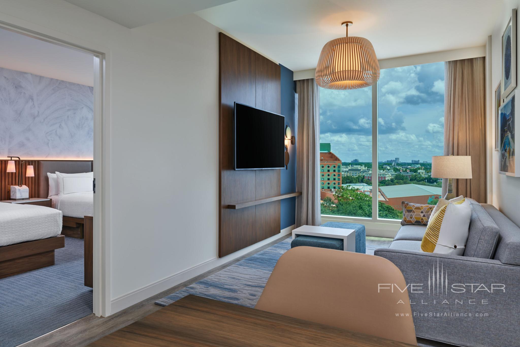 Walt Disney World Swan Reserve Signature Double Queen Suite