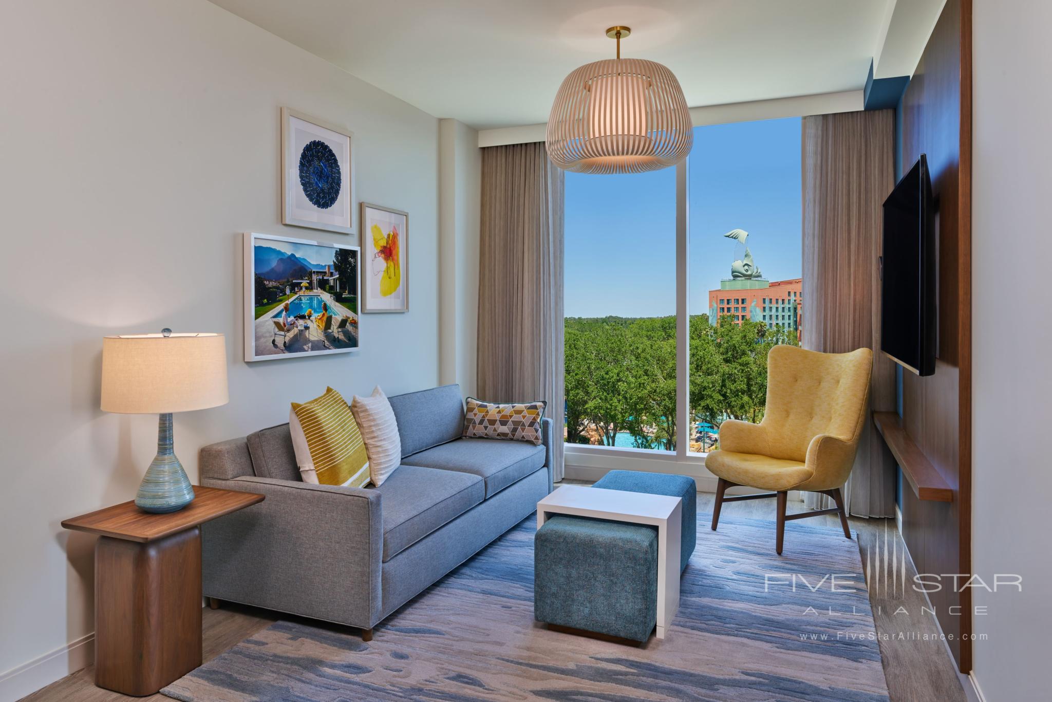 Walt Disney World Swan Reserve Suite Parlor