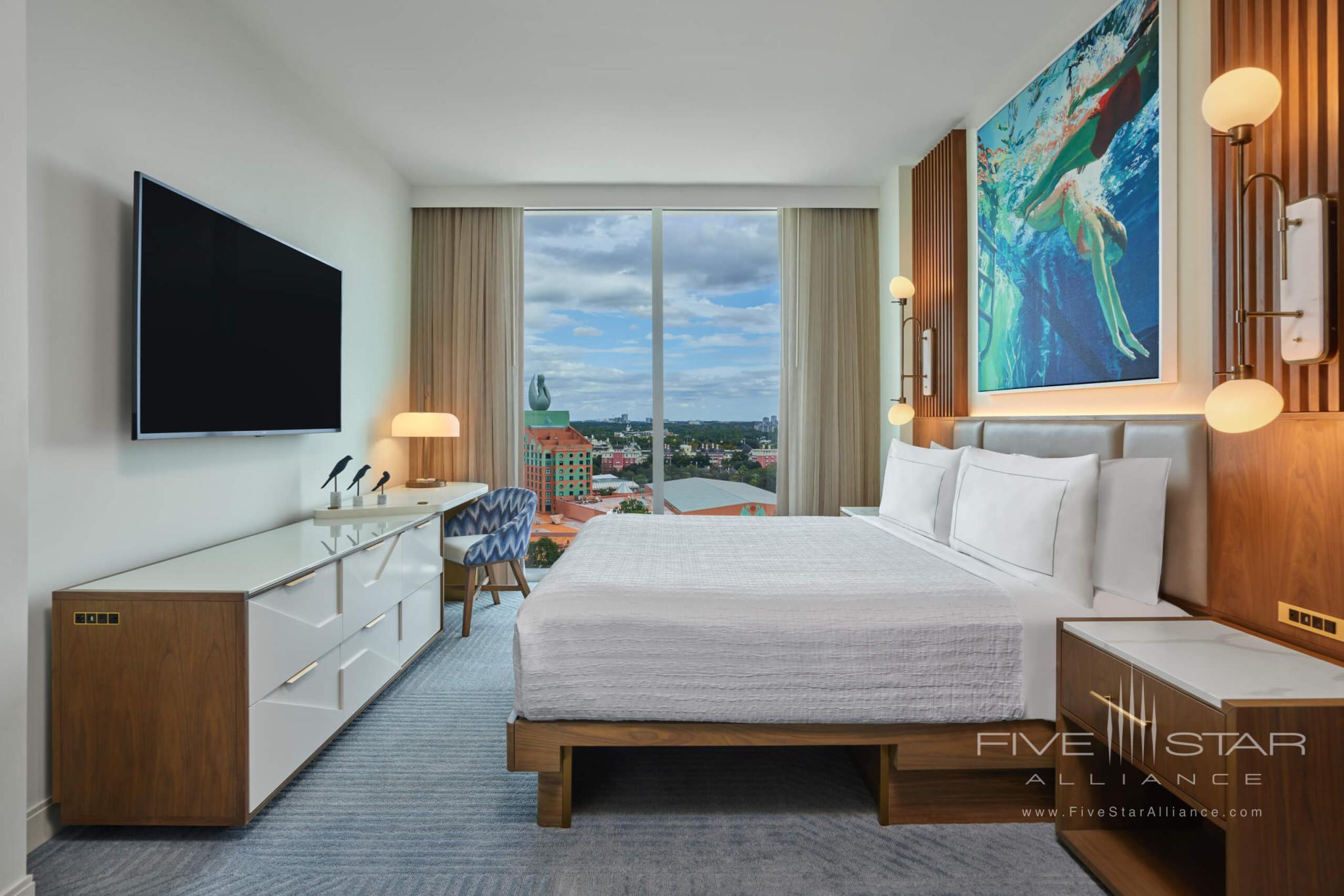 Walt Disney World Swan Reserve Junior Suite with Epcot View