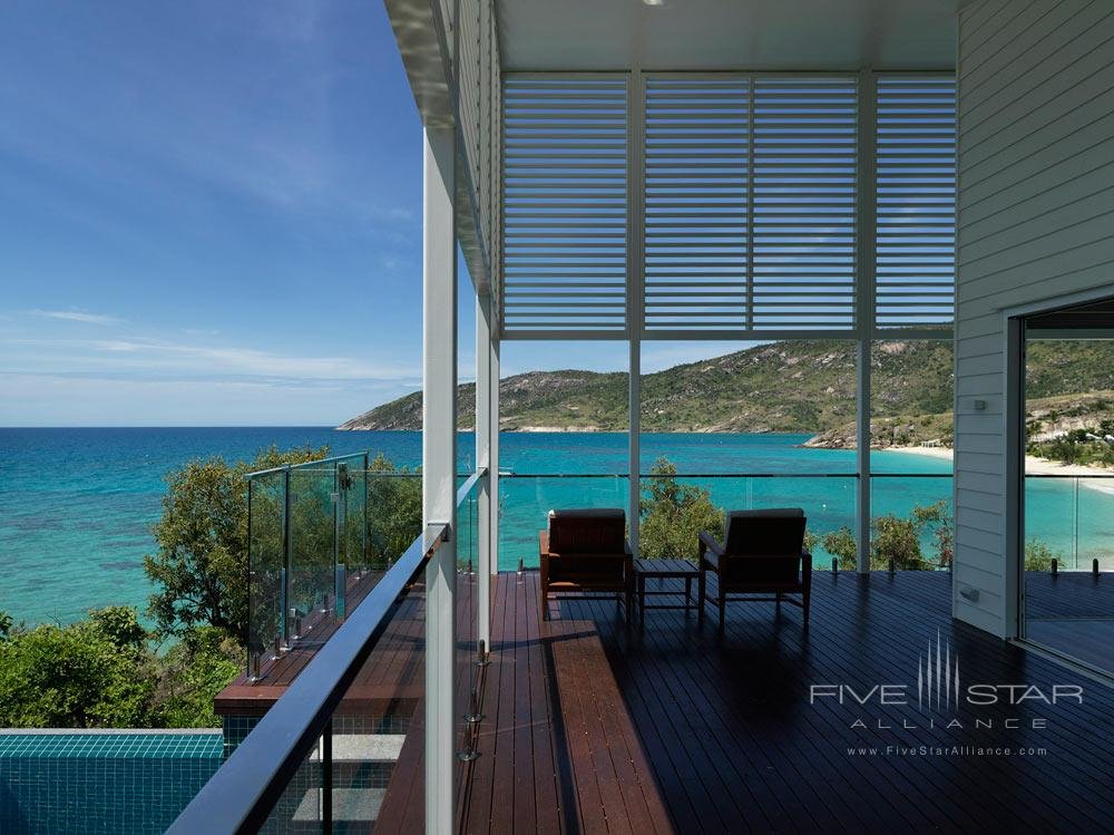 The Pavilion Terrace at Lizard Island Resort