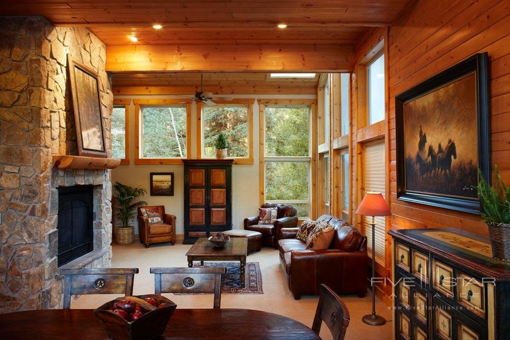 Guest room at Sundance Mountain Resort