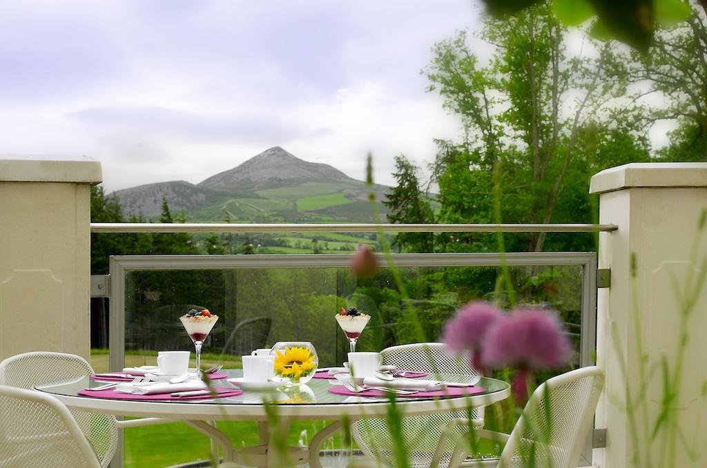 Dining with a view at Powerscourt Hotel Resort & Spa