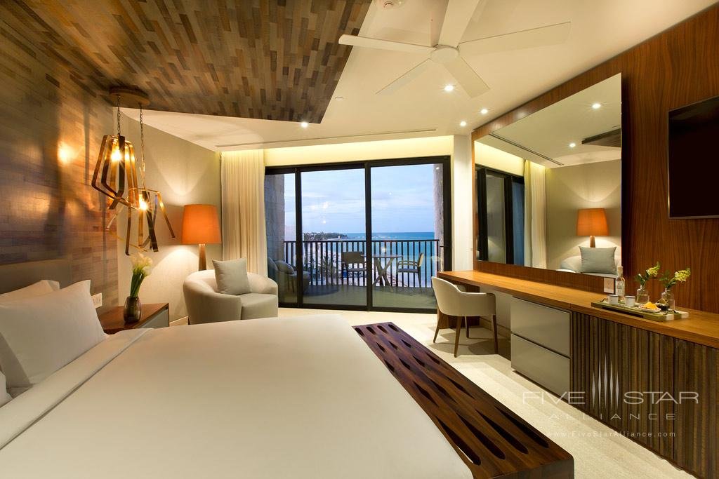Guest room at Grand Hyatt Playa Del Carmen Resort