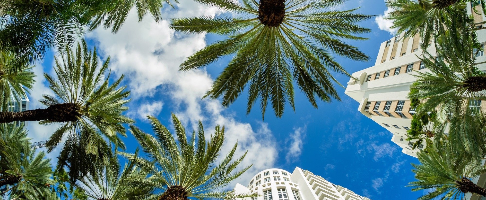 south beach miami sky