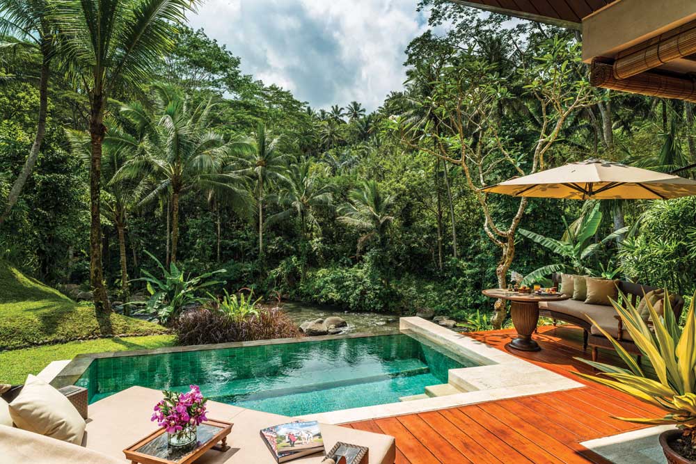 Pool Villa at Four Seasons Sayan Bali, Indonesia 