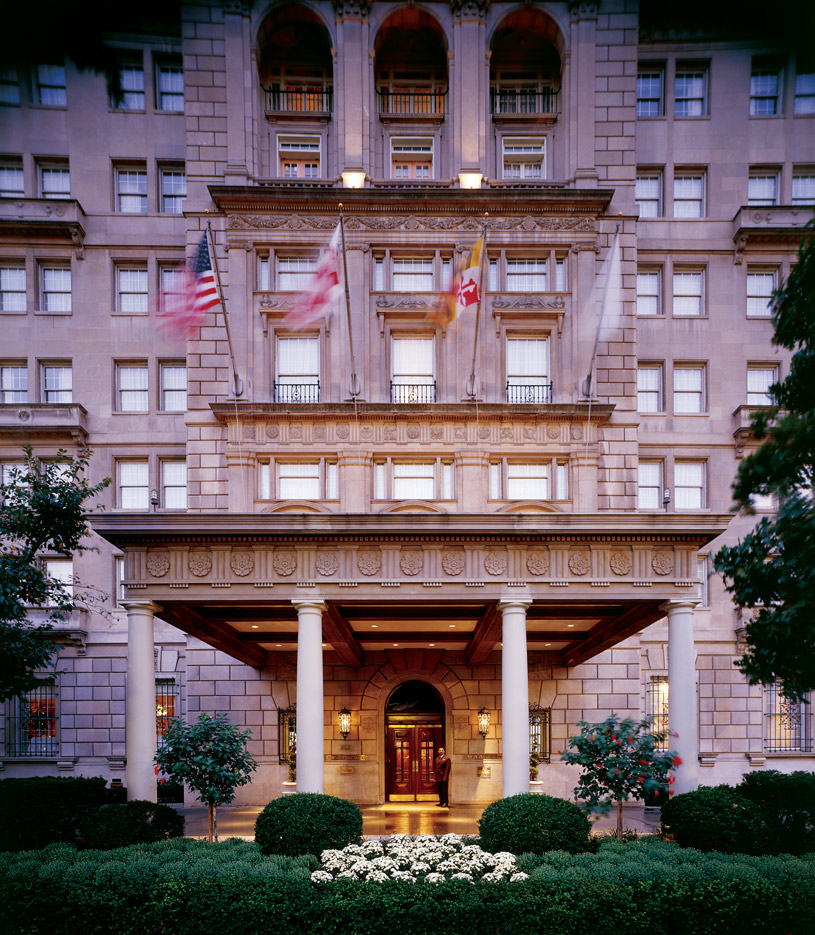 Exterior of the Hay-Adams Hotel