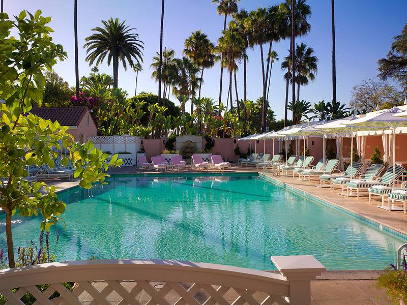 The Beverly Hills Hotel Pool