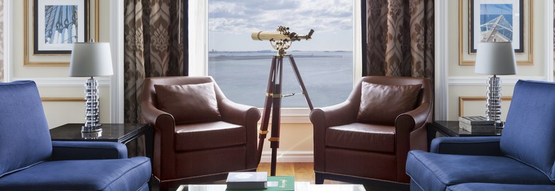 Presidential Suite at Boston Harbor Hotel