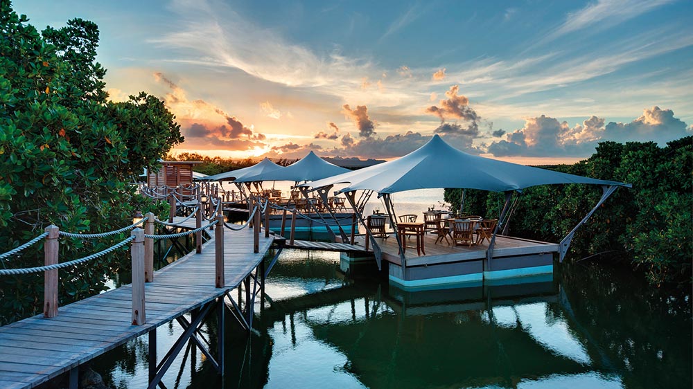 Constance Le Prince Maurice Le Barachois Floating Seafood Restaurant